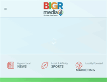 Tablet Screenshot of bigrmedia.com